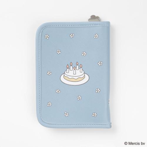 ミッフィー グッズ マルチポーチ ディックブルーナ 絵本キャラクター マルチケース MIFFY BLUE FLOWER ブルー