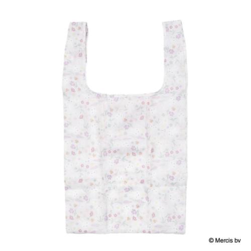 ミッフィー ディックブルーナ 絵本キャラクター エコバッグ MIFFY Floral pattern ショッピングバッグS ピンク