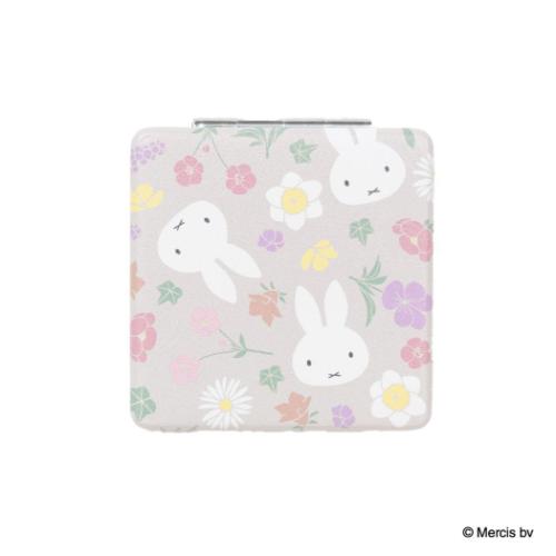 ミッフィー MIFFY Floral pattern コンパクトミラー ディックブルーナ