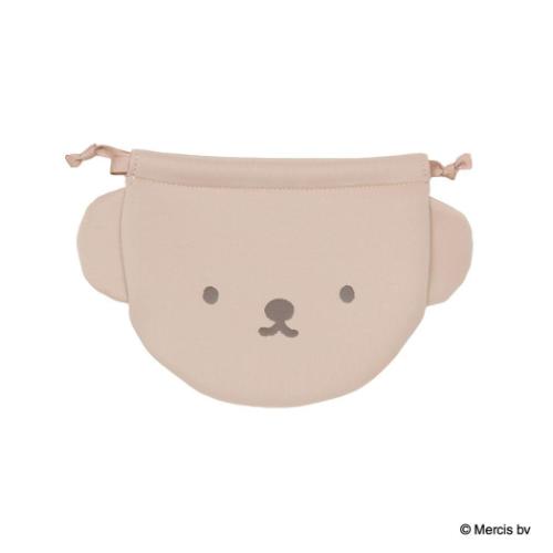 ミッフィー 絵本キャラクター 巾着袋 BRUNA FACE ダイカットきんちゃく ボリス ディックブルーナ 爆買