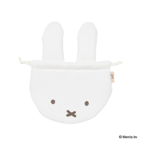ミッフィー 絵本キャラクター 巾着袋 BRUNA FACE ダイカットきんちゃく ディックブルーナ 爆買