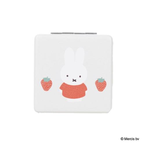 ミッフィー グッズ 手鏡 絵本キャラクター MIFFY RED＆PINK コンパクト