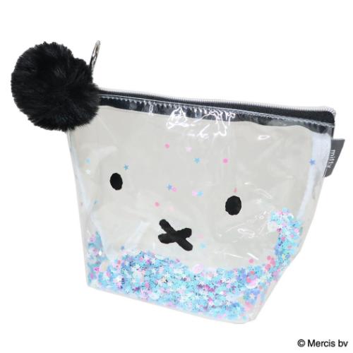 ミッフィー 絵本キャラクター ミニポーチ 台形ポーチ MIFFY Confetti