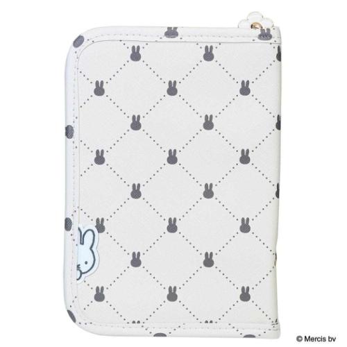 ミッフィー トラベルポーチ マルチケース QUILTING PRINT アイボリー ディックブルーナ エフエービージャパン