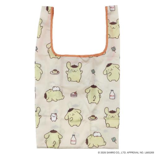 ポムポムプリン キャラクター エコバッグ ショッピングバッグS SANRIO CHARACTERS BASIC サンリオ 爆買