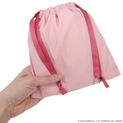 きんちゃくポーチ 巾着袋 マイメロディ SANRIO CHARACTERS BASIC サンリオ エフエービージャパン