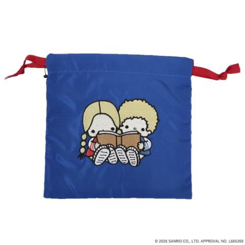 きんちゃくポーチ パティ＆ジミー 巾着袋 サンリオ エフエービージャパン SANRIO CHARACTERS BASIC グッズ