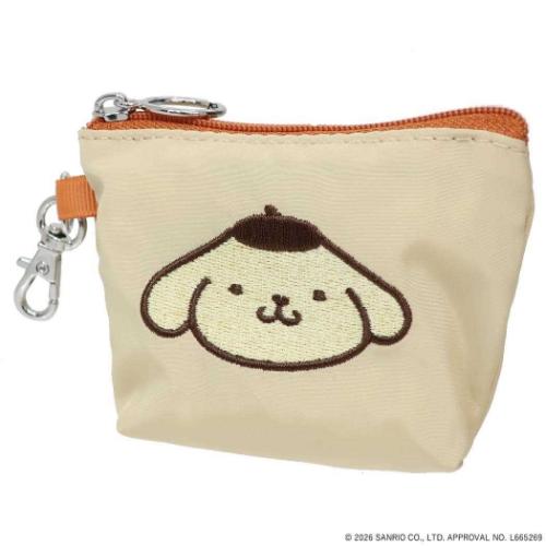 ポムポムプリン ミニポーチ マイクロ台形ポーチ SANRIO CHARACTERS BASIC サンリオ
