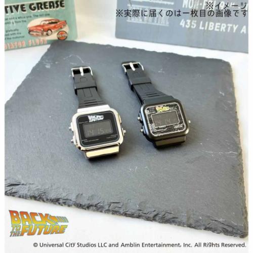 デジタルウォッチ G バックトゥザフューチャー 腕時計 フィールド