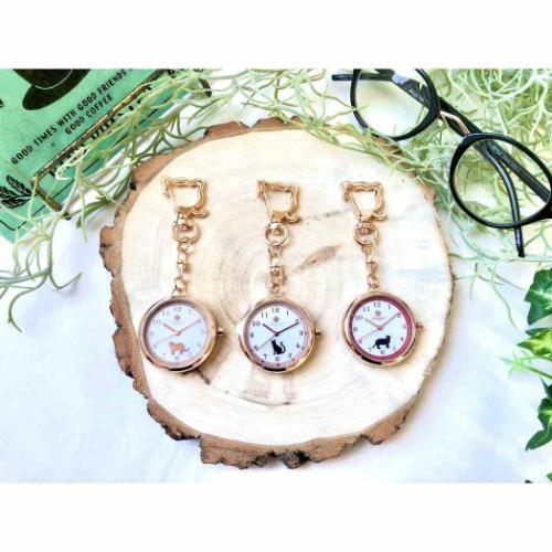 ウォッチ キーホルダー時計 キャトミ PRE ねこ