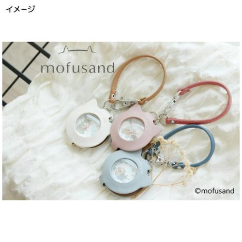 モフサンド グッズ 懐中時計 mofusand キャラクター ストラップルーペウォッチ