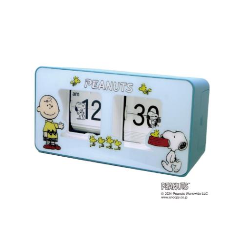 PEANUTS スヌーピー スヌーピーパタパタクロック ピーナッツ 置き時計