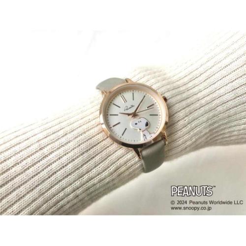 2レイヤーウォッチG 腕時計 スヌーピー ピーナッツ BK フィールドワーク プレゼント 女性 かわいい レディース キャラクター
