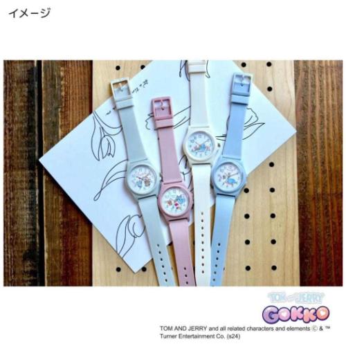 腕時計 イラストラバーウォッチ トムとジェリー ワーナーブラザース とむとじぇりーごっこ BL フィールドワーク レディースウォッチ 女性 女の子