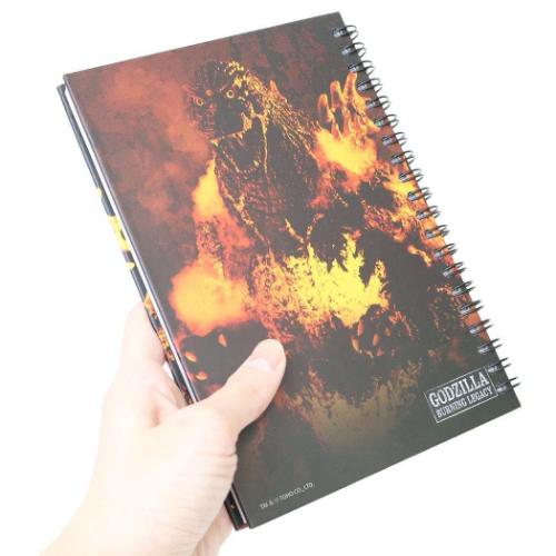 ゴジラ B6リングノート リングノート バーニングレガシー キャラクター