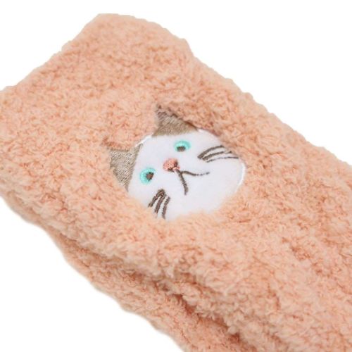 ルームソックス 靴下レディース ピンク フェイスターチャン ウォーマー雑貨 フレンズヒル 防寒用品
