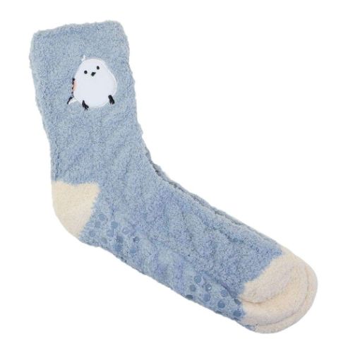 靴下レディース ルームソックス ウォーマー雑貨 アップリケシマダ フレンズヒル 防寒用品