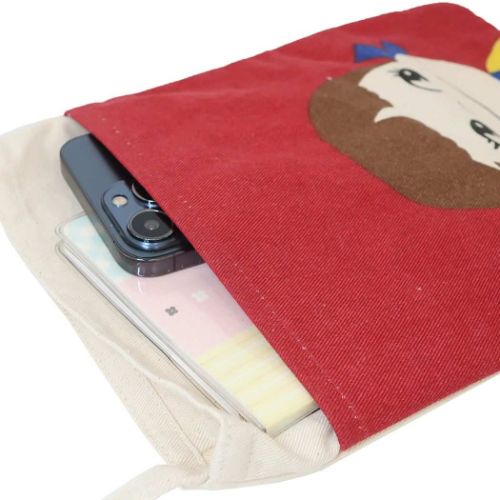 不二家 ペコちゃん サコッシュ ショルダーバッグ 肩かけ 鞄 非売品 ぺこ レア 新品 不二家 ペコちゃん 手提げかばん ショルダーバッグ レア