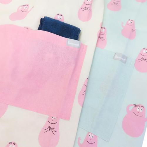 エプロンセット キッズエプロン＆三角巾 Mサイズ BARBAPAPA バーバパパ フレンズヒル FRIENDSHILL 子供 子ども 親子お料理 キッチン用品 キャラクター