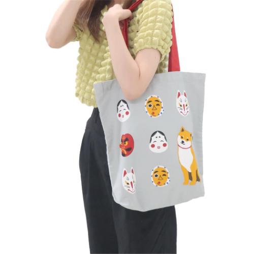 トートバッグ A4トート おめんとしばた FRIENDSHILL フレンズヒル 手提げかばん