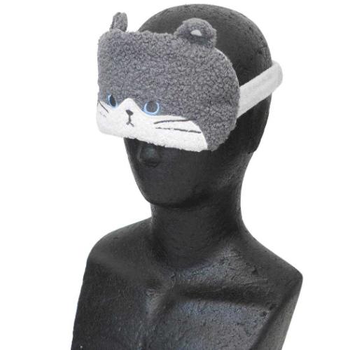 リラックス用品 ウニ クールアイピロー グレイ