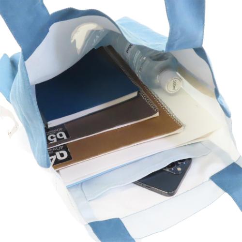 トートバッグ A4トート ブルー カワウソ フレンズヒル