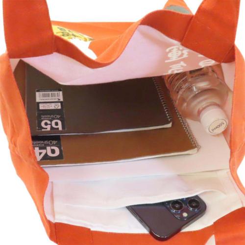 A4トート トートバッグ レッド ツイフクマネキネコ フレンズヒル FRIENDSHILL 手提げかばん かわいい