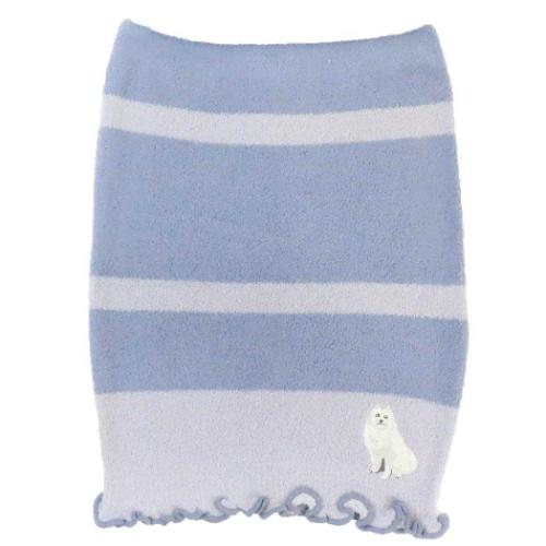 はらまき もこもこ腹巻き ムームーサモエド ブルー