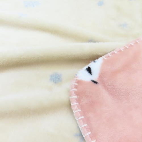 ひざ掛け毛布 リバーシブルブランケット シマスノウ ピンク フレンズヒル ウォーマー雑貨 ひざかけ 寒さ対策