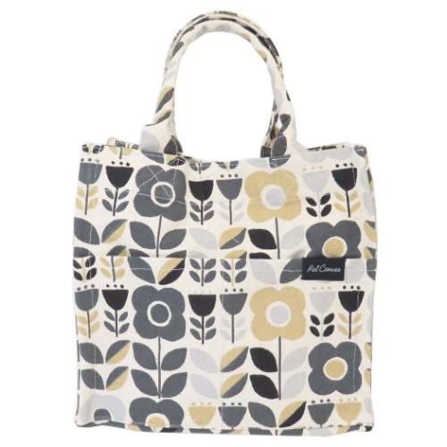 スクエアミニトート ミニトート ブラック ノースクッカ フレンズヒル お弁当バッグ ランチバッグ かわいい