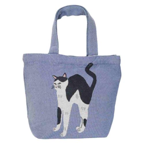 トートM ouaf ouaf＆miaou marche ランチトート ねこ フレンズヒル