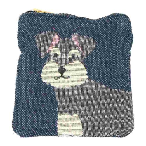 ミニポーチ ouaf ouaf＆miaou marche ポーチS いぬ ミニシュナ