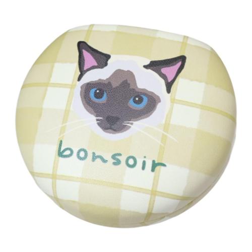 アクセサリー収納 ouaf ouaf＆miaou marche アクセサリーケース サイアミチェック イエロー ねこ フレンズヒル