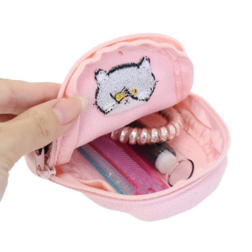 ミニポーチ リュック型ポーチキーホルダー モノ PINK 小物入れ