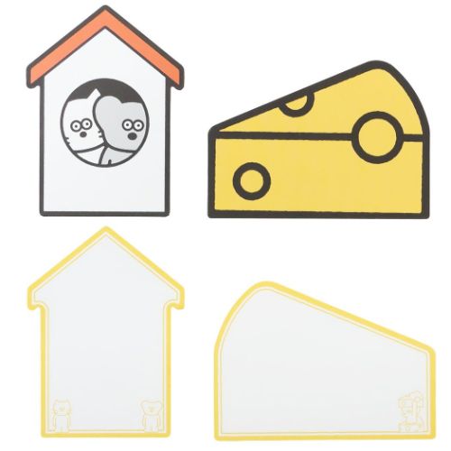 グリーティングカード ダイカットミニカードセット アンディ HOUSE＆CHEESE ANDY フロンティア お祝い お礼 キャラクター