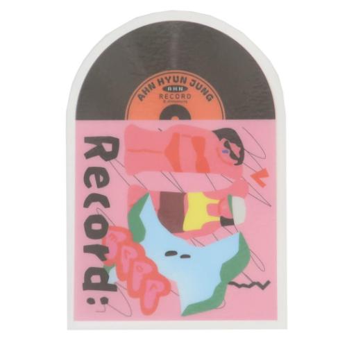 CREATORS CIRCUS �N���G�C�^�[�Y�T�[�J�X Vol.3 Ahn Hyun Jung �X�e�b�J�[ �t�����e�B�A RECORD