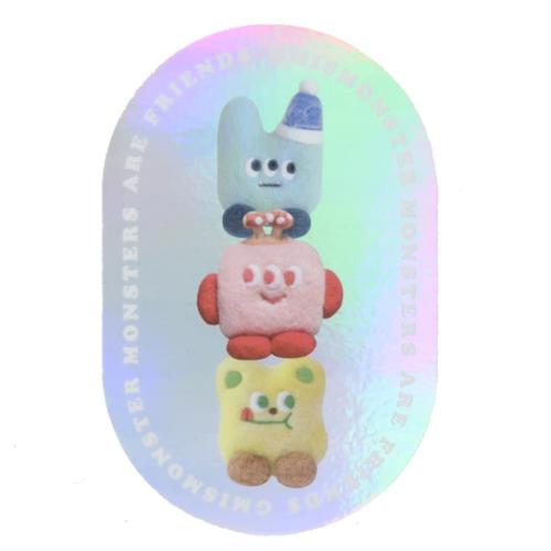 CREATORS CIRCUS �N���G�C�^�[�Y�T�[�J�X Vol.3 GOEMULEUN MONSTER �X�e�b�J�[ �t�����e�B�A Colorful Monster Friends