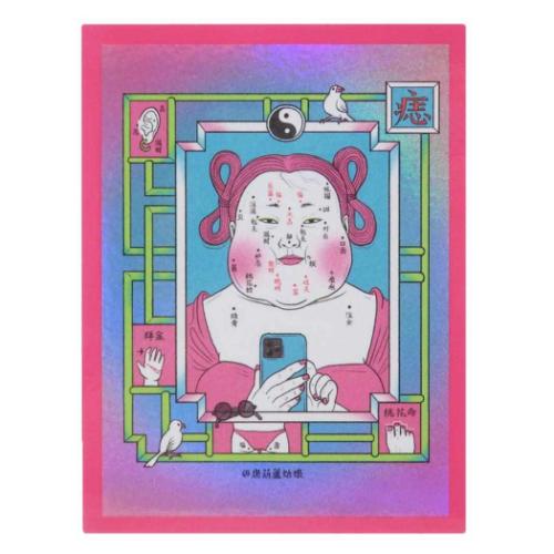 CREATORS CIRCUS クリエイターズサーカス Vol.3 唐葫蘆姑娘 Miss tanghulu ステッカー フロンティア Tanghulu’s Face Mole Map