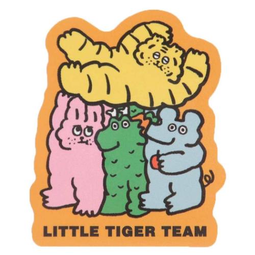�X�e�b�J�[ ericoco CREATORS CIRCUS �N���G�C�^�[�Y�T�[�J�X Vol.3 little tiger team �ϐ� �ό� �f�R�V�[�� �_�C�J�b�g�V�[��