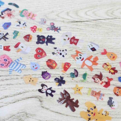 シールシート 透明シール クリエイターズサーカス KENZI MURABAYASHI フロンティア デコレーション デコシール CREATORS CIRCUS