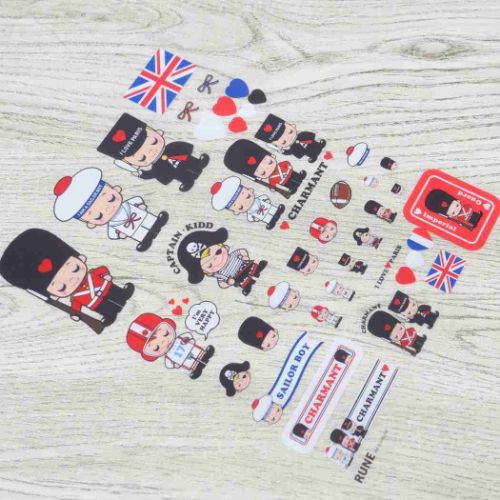 内藤ルネ グッズ シールシート キャラクター アクセサリーシール