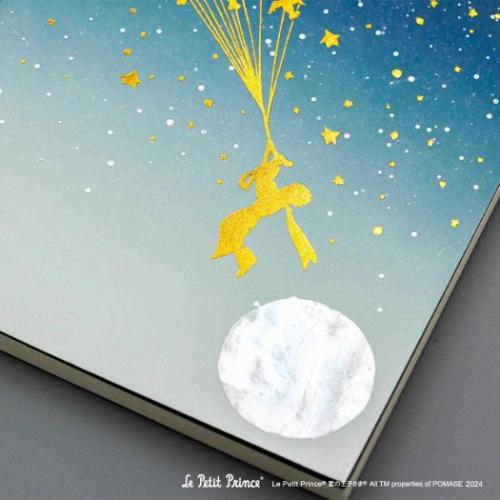 ROKKAKU x Le Petit Prince 星の王子さま キャラクター A6 ノート