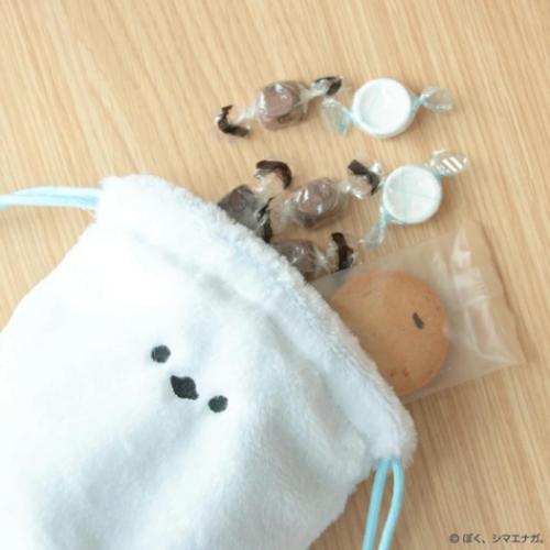 もふもふ巾着袋 ぼく、シマエナガ きんちゃく フタバ グッズ