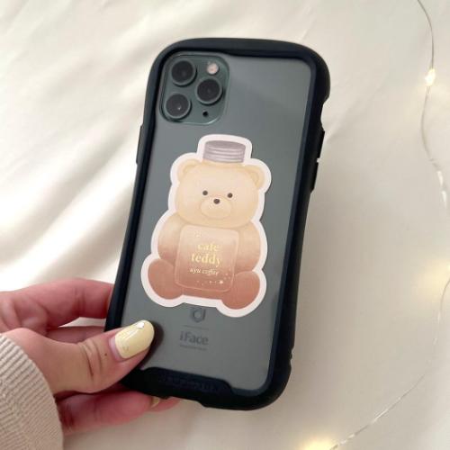 ステッカー ダイカットステッカー ウユ ROKKAKU x cafe teddy フタバ