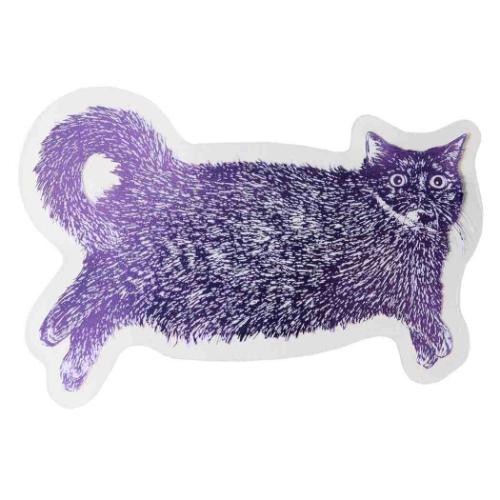 ダイカットシール Cat Art Collection クリアダイカットステッカー