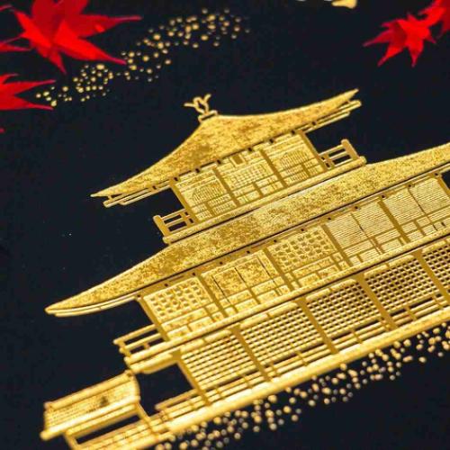 京都・奈良　寺院のポストカード 16点セット 金閣寺 鹿苑寺 ポストカード 1枚入り ROKKAKU 日本名所シリーズ