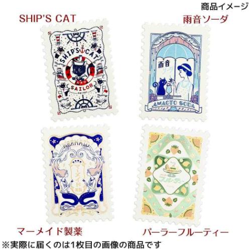 切手型ポストカード 1枚入り ROKKAKUxオビワン POSTCARD フタバ