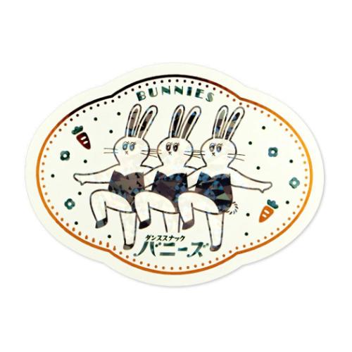 ダイカットシール ROKKAKUxオビワン ステッカー バニーズ フタバ