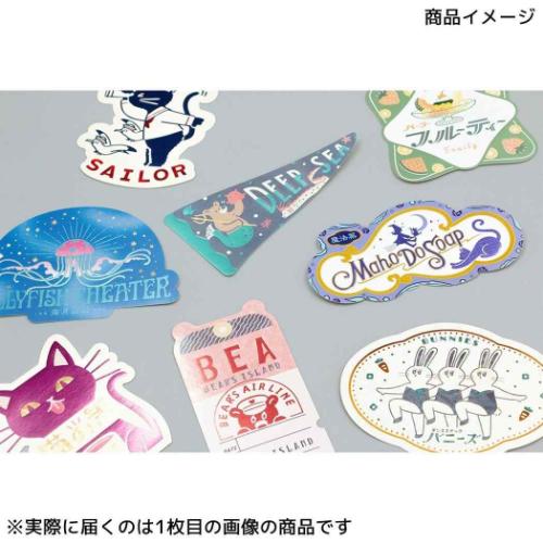 ダイカットシール ROKKAKUxオビワン ステッカー バニーズ フタバ