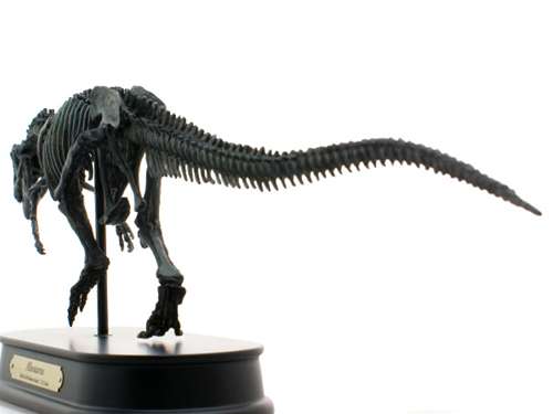 アロサウルス ブラック 最高峰 スケルトンモデル 恐竜グッズ 送料無料